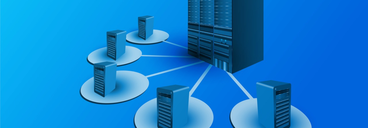 graphic of load balancing in a server