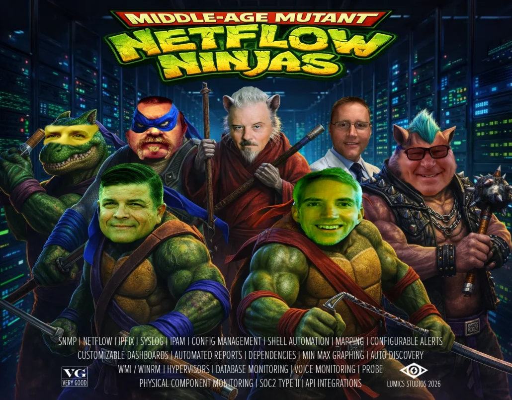 Lumics Netflow and Infrastructure Monitoring Ninjas